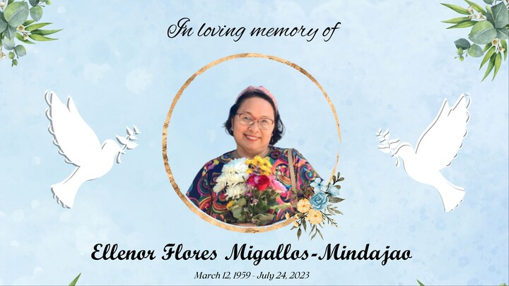 Ellenor Flores Migallos-Mindajao Tribute 1