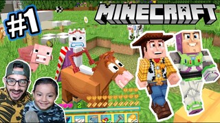 Forky en Minecraft | Toy Story 4 en Minecraft | Juegos Karim Juega
