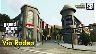 Via Rodeo (Los Santos) | Just Walking | GTA: San Andreas - Definitive Edition