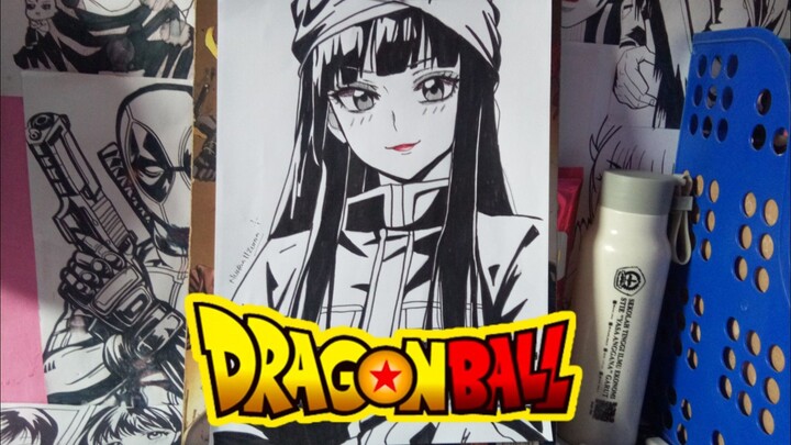 Mai - Dragon Ball (SPEED DRAWING)