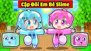 EM BÉ YUMMIE SLIME THÍCH EM BÉ HIHA SLIME TRONG MINECRAFT*CẶP ĐÔI EM BÉ SLIME CUTE 🥰🤩