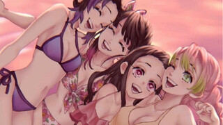 Apresiasi koleksi gambar skala menengah Kimetsu no Yaiba Laughter COS cross-dressing 02