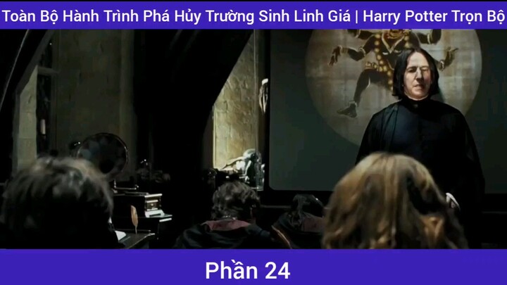 toàn bộ Hành trình phá hủy trường sinh linh giá thân 24