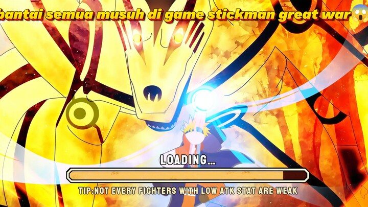 bantai semua musuh di stickman great war pake Sasuke gw cuyy 😱🔥