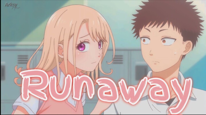 Mona x kuroiwa AMV - Runaway ❤️