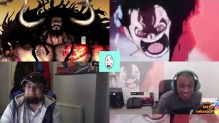 Luffy Elephant Gun vs Kaido Reaction Mashup