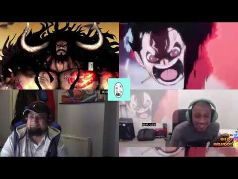 Luffy Elephant Gun vs Kaido Reaction Mashup