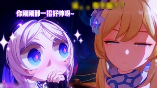 Genshin Impact comic: Grandma Sitrali's double standards. Artist: LittleRedhoodd