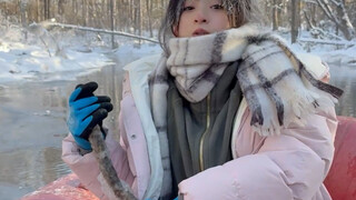 What's it like to go rafting in the dead of winter?
