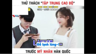 Tập trung cao độ trước mỹ nhân hàn quốc part 4 #giaitri