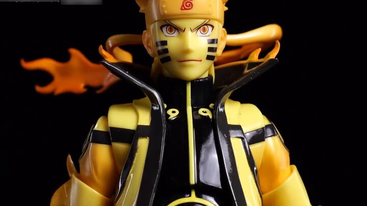 550 is so expensive... it's pretty good! [Model Play Show] SHF Naruto Nine Lama Connection Mode Soul