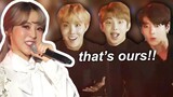 how bts reacted when mamamoo used their catchphrase from 'dope'