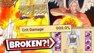 MAX CRIT DAMAGE UR GEAR MAEL!! | Seven Deadly Sins: Grand Cross