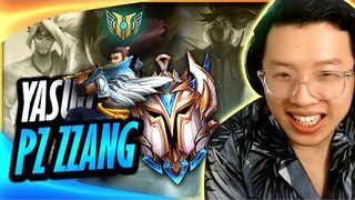 Pz ZZang Yasuo Mid vs Irelia - TẤU HÀI CÙNG ĐẤNG RANK KOREAN -  Patch 11.20