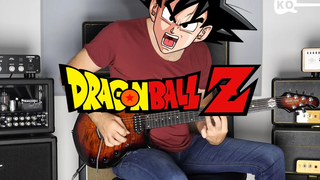 ธีม Dragon Ball Z - ปกกีตาร์ไฟฟ้าโดย Kfir Ochaion