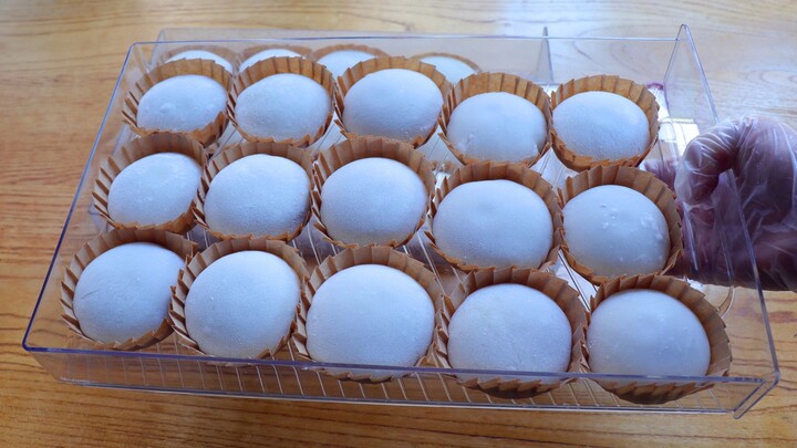 【บิงผีเสี่ยวเหม่ยเหนียง】แป้งข้าวเหนียวทำง่ายไม่ต้องนึ่ง นุ่มหนึบดึงเป็นเส้นได้ แถมทำง่ายสุดๆ แช่แข็ง