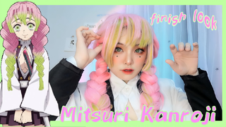 แต่งหน้าคอสเพลย์ mitsuri kanroji จากดาบพิฆาตอสูร final look