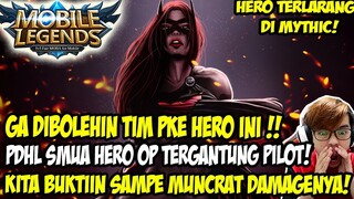 GW BUKTIIN GA ADA NAMANYA HERO JELEK! SEMUA TERGANTUNG PILOT! BANTAI!