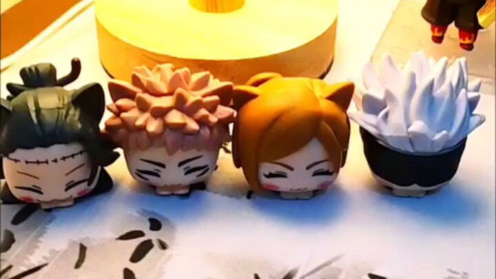 jujutsu figure cat edition