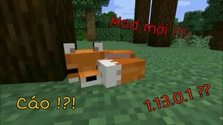 🔥Cáo sẽ được thêm vào Minecraft ở bản 1.13.0.1 !!!