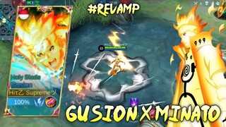 GUSION SKIN AS MINATO NAMIKAZE SCRIPT | ABC FILE + NO PASSWORD - MOBILE LEGENDS