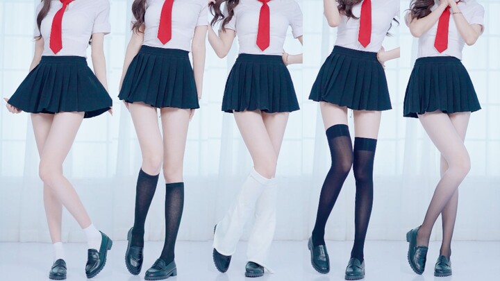 Apa pakaian JK favoritmu? Kaus kaki seragam JK 170cm yang senada~