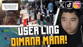 LEBARAN CORE!! USER LING DIMANA-MANA !! | LESLEY JADI HELCURT?? #REAC7