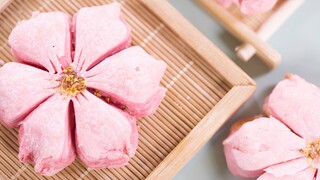 [Food][Peach Blossom Pastry]Peach Blossom Pastries made 300 years ago