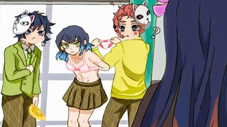 พากย์นรก Kimetsu no yaiba เกี๊ยวซ่าอสูรทอด 3 วินาที สไตล์กิยู🥒 (ภาค 2)🍤💦