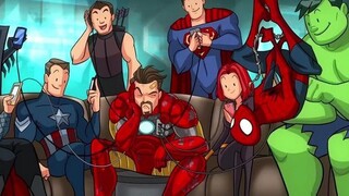 Iron Man's suit has become everyone's mobile power bank. I have to say that the Avengers are really 