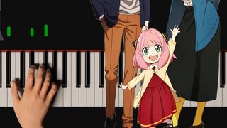 "Comedy" SPY×FAMILY ED full version SPY×FAMILY Hoshino Gen piano arrangement