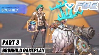 7th Day Login Reward FREE Hero! Brunhild Gameplay Flag of Gods