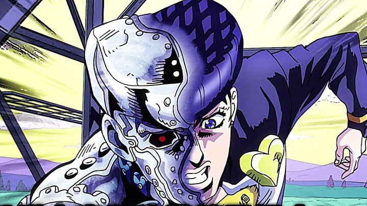 Is there a lying monster living on the tower? Josuke is in danger but fortunately an alien saves him
