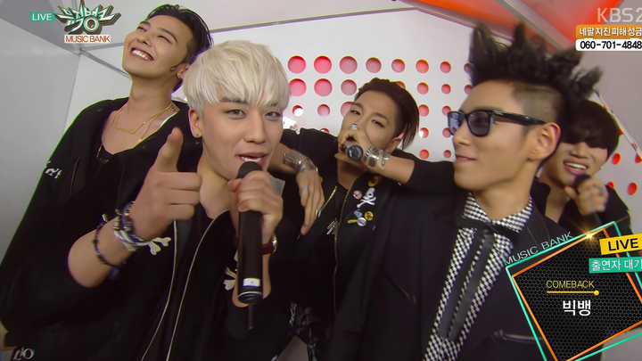 【Sân khấu 4K】BIGBANG « LOSER » KBS Music Bank 20150515
