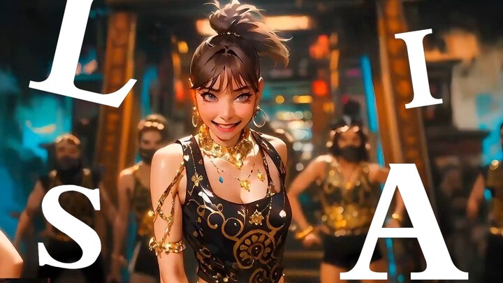 |Chuyển vẽ bằng AI:| MV “LALISA” của LISA | Bản đầy đủ card đồ họa bốc khói |