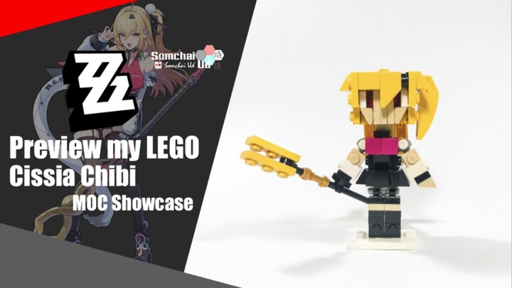 Preview my LEGO Zenless Zone Zero Cissia Chibi | Somchai Ud