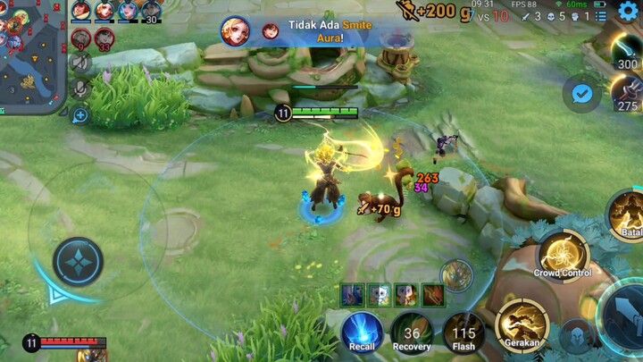 Ketika Magia Vender Petir Zeo Ada di Moba