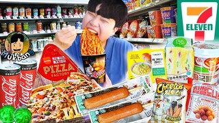 ASMR MUKBANG 편의점 불닭볶음면 & 떡볶이 & 디저트 먹방 & 레시피 FIRE NOODLES AND Tteokbokki EATING SOUND!