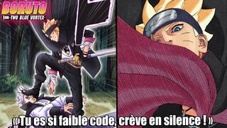 BORUTO HUMILIE CODE ET KAWAKI EN UN SEUL CHAPITRE ! QU'EST-IL ARRIVÉ À SASUKE ? | TWO BLUE VORTEX