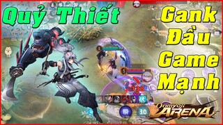 🌸Onmyoji Arena: Onikiri - Gank Cực Mạnh Từ Đầu Game, Samurai Chuẩn Meta