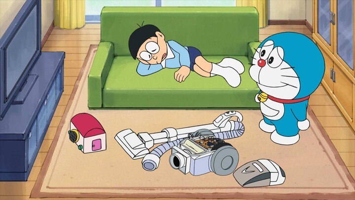 Review Phim Doraemon | Robot Giúp Việc Tí Hon, Du Hành Vũ Trụ Ở Ngọn Núi Phía Sau Trường