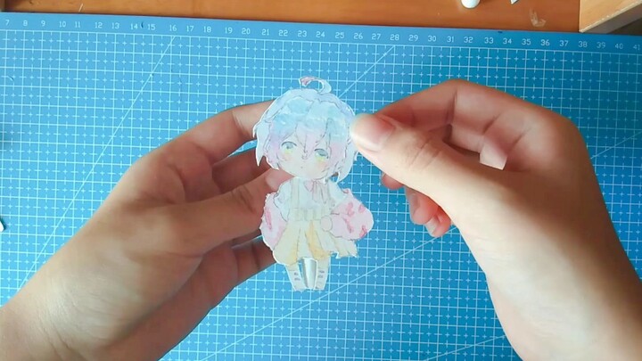 [DIY] คลิปสอนทำตุ๊กตากระดาษขยับได้ ทำง่ายมากขอบอก