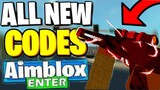 ALL NEW *8* CODES in Aimblox BETA! New Codes [ROBLOX]