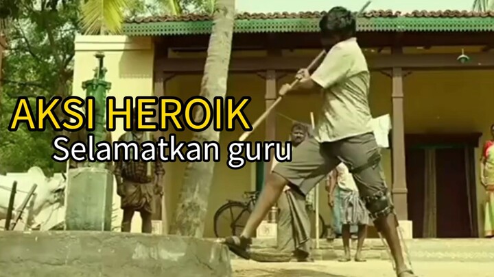 aksi heroik selamatkan guri
