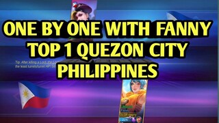 ONE BY ONE WITH FANNY TOP 1 PHILIPPINES Q.C