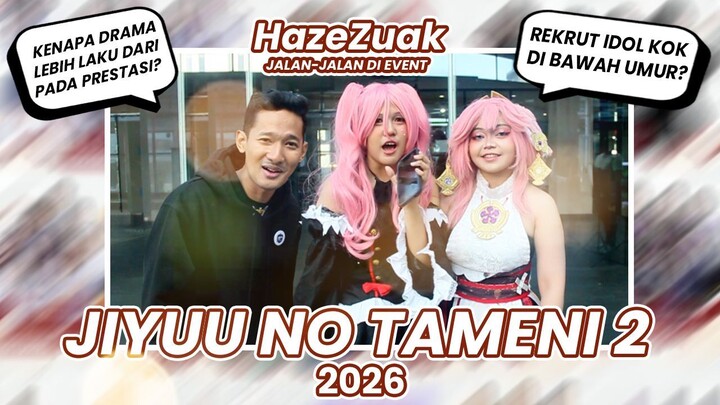 Jalan-jalan di event Jiyuu no Tameni 2 | Event jejepangan surabaya