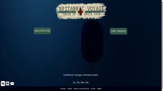 🔴 Britannic Voyage RPG 2025 ( Episode 00 ) - Réservation De La Cabine