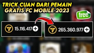 TRICK DAPAT CUAN KOIN FC MOBILE DENGAN INVESTASI PEMAIN.