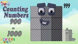 Count with Me from 900-1000 with Numberblocks - Fan-made