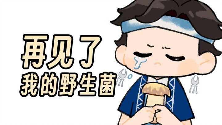 “Farewell, my wild mushrooms!!” [Yunnan Personification]